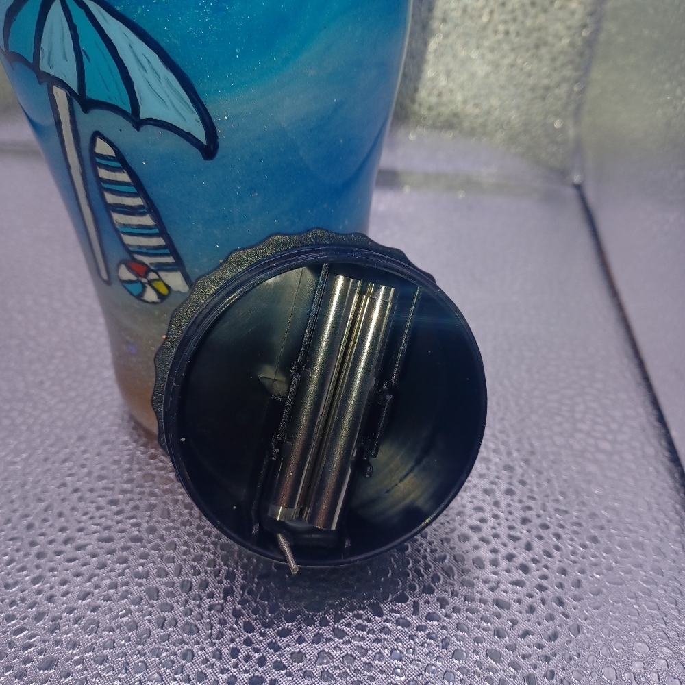 Resin Beach Tumbler